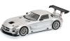Mercedes Benz SLS AMG GT3 2011 Strassen Version silber 1:18