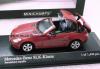 Mercedes Benz R171 SLK Cabrio mit Klappdach 2004 rot 1:43
