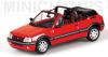 Peugeot 205 Cabrio 1990 rot 1:43