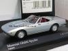 Maserati Ghibli Cabrio Spider 1969 silber metallik 1:43