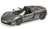 Porsche 918 Spyder Cabrio 2013 grau metallik 1:43