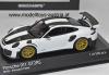 Porsche 911 991 Coupe GT2 RS WEISSACH PAKET 2018 weiss / schwarz 1:43