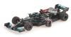 Mercedes AMG Petronas F1 W12 PERFORMANCE 2021 Lewis HAMILTON 100th Pole Position Spanien GP 1:43 Minichamps