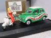 Fiat 500 mit Vespa LA PIZZA DI GENNARO 1:43 LIMITIERTE SERIE