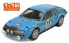 Renault Alpine A310 1975 Rally Monta Carlo A. Warmbold / J. Davenport 1:18
