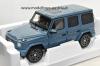 Mercedes Benz W463 EQG N465 G Class SUV 2024 blue 1:18 Electro Mobility