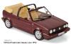 VW Golf I Golf 1 Cabrio 1992 Classic Line weinrot metallik 1:18