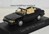 Saab 900 Turbo 16 Cabrio 1992 schwarz 1:43