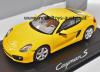 Porsche Cayman S 2013 gelb 1:43
