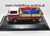 VW T2a Pritschenwagen mit 2 Seifenkisten rot / blau 1:43