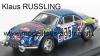 Renault Alpine A110 A 110 1973 Rally Monte Carlo Klaus RUSSLING / Wolfgang WEISS 1:43