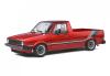VW Golf I CADDY Pick-up 1982 CUSTOM rot metallik 1:18
