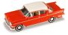 Opel Kapitän P1 Limousine 1958 orangerot / weiss 1:43