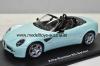 Alfa Romeo 8C Spider Cabrio 2009 hellblau metallik 1:43