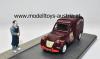 Citroen 2CV 2 CV Fourgonnette Felix Portin LEBENSMITTELVERKÄUFER dunkelrot 1:43 Diorama