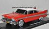 Plymouth Fury 1958 Böse Version CHRISTINE Film von 1983 rot / weiss 1:43