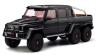 Mercedes Benz W463 G Klasse Brabus 700 6x6 Obsidian schwarz metallik 1:18