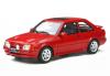 Ford Escort IV Limousine RS Turbo 2-türig 1990 rot 1:18