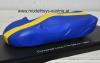 Lola T70 Coupe 1967 SILHOUETTE Verhüllt blau / gelb 1:43