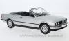 BMW E30 3er Cabrio 1985 silber 1:18
