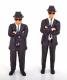 Figur Jake und Elwood Bluesmobil Blues Brothers 1:18