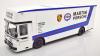 Mercedes O317 Porsche Race Truck Rentransporter Martini 1968 white 1:18