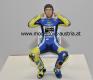 Figure Valentino ROSSI 2014 Moto GP CHECKING THE EAR PLUGS 1:12 Figure Valentino ROSSI 2014 Moto GP CHECKING THE EAR PLUGS 1:12