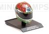Helm AGV Valentino ROSSI 2008 Moto GP MISANO 1:10 Helm AGV Valentino ROSSI 2008 Moto GP MISANO 1:10