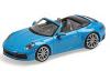 Porsche 911 992 Cabriolet Carrera 4S 2019 blue 1:43 Porsche 911 992 Cabriolet Carrera 4S 2019 blue 1:43