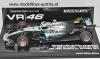 Mercedes AMG Petronas F1 W08 EQ Power+ 2019 Valentino ROSSI Ride Swop 10th December VALENCIA 1:43 Mercedes AMG Petronas F1 W08 EQ Power+ 2019 Valentino ROSSI Ride Swop 10th December VALENCIA 1:43
