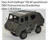 Steyr Puch Haflinger 700 AP clossed ÖBH Austrian Armed Forces olive 1:18 Schuco Steyr Puch Haflinger 700 AP clossed ÖBH Austrian Armed Forces olive 1:18 Schuco