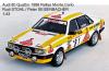 Audi 80 Quattro 1986 Rally Monte Carlo Rudi STOHL / Peter SEISENBACHER 1:43 Audi 80 Quattro 1986 Rally Monte Carlo Rudi STOHL / Peter SEISENBACHER 1:43