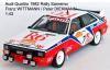 Audi Quattro 1982 Rally Sanremo Franz WITTMANN / Peter DIEKMANN 1:43 Audi Quattro 1982 Rally Sanremo Franz WITTMANN / Peter DIEKMANN 1:43