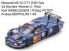 Maserati MC12 GT1 2005 Spa 24 Stunden Rennen 2. Platz Karl WENDLINGER / Philipp PETER / Andrea BERTOLINI 1:43 Maserati MC12 GT1 2005 Spa 24 Stunden Rennen 2. Platz Karl WENDLINGER / Philipp PETER / Andrea BERTOLINI 1:43