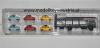 Fiat 640 LKW Transporter mit 6 x Fiat 500 blau + rot + gelb 1:87 H0 Fiat 640 LKW Transporter mit 6 x Fiat 500 blau + rot + gelb 1:87 H0